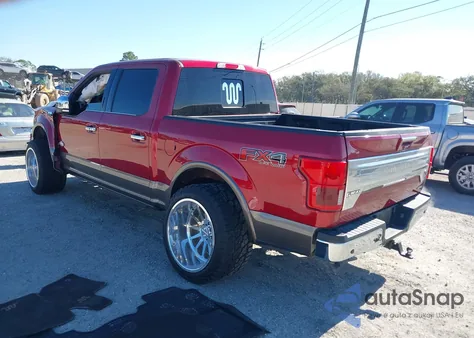2018 Ford F-150 King Ranch from USA, damaged, VIN 1FTEW1EGXJFD85453